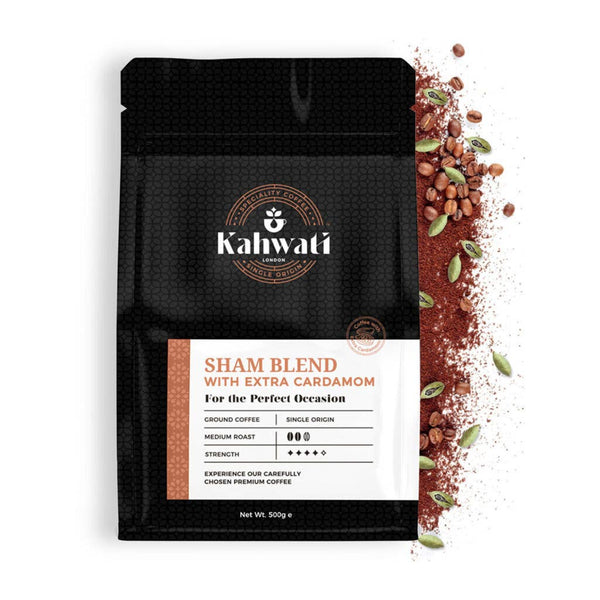 Sham Blend - Turkish Ground Coffee With Extra Cardamom